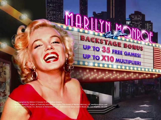 Видео слот по лицензиран филм Marilyn Monroe (Мерилин Монро)